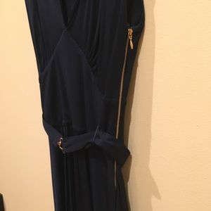 Rochas Navy Dress